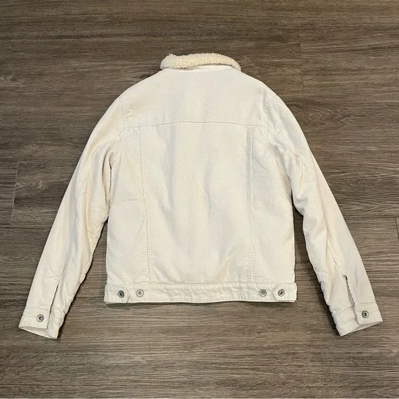 Cotton On Borg Denim Jacket sz L